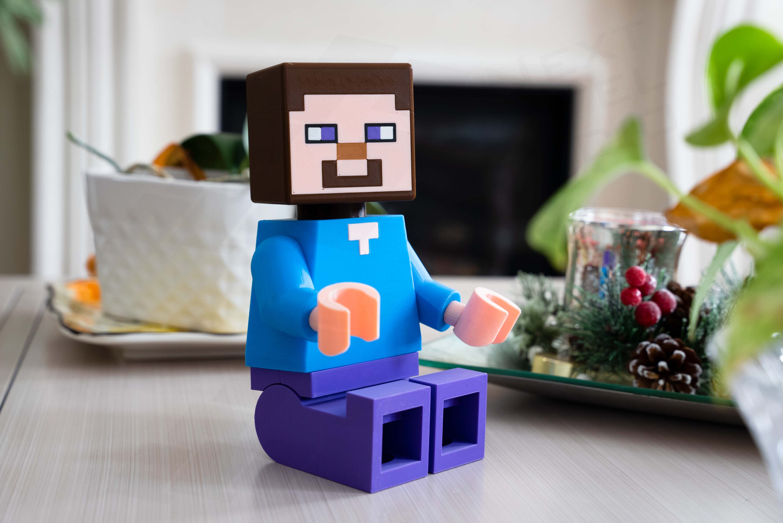 Steve Building Block Figure